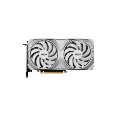 MSI G4070S12V2WC GeForce RTX 4070 SUPER 12G VENTUS 2X WHITE OC Graphics Card 12GB GDDR6X PCI Express Gen 4  1x HDMI 2.1a