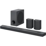 LG S95QR 9.1.5 Bluetooth Sound Bar Speaker - 810 W RMS - Alexa  Google Assistant Supported - Black - Wall Mountable - Dolby Atmos  Surround Sound  DTS:X  Dolby Digital Plus  DTS Digital