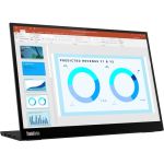Lenovo ThinkVision M14d 14in Class LCD Monitor - 16:10 - Raven Black - 14in Viewable - In-plane Switching (IPS) Technology - WLED Backlight - 2240 x 1400 - 16.7 Million Colors - 375 Nit