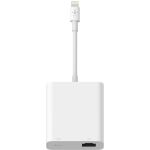 Belkin Ethernet + Power Adapter with Lightning Connector - Lightning - 180 MB/s Data Transfer Rate - 1 Port(s) - 1 - Twisted Pair - 100Base-T - Portable