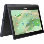 Asus Chromebook Flip CR11 CR1102FGA-YZ84T 11.6in Touchscreen Rugged Convertible 2 in 1 Chromebook - HD - Intel N-Series N100 - 8 GB - 64 GB Flash Memory - Mineral Gray - Intel Chip - 13