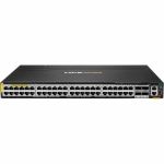 Aruba CX 6300 Layer 3 Switch - 48 Ports - Manageable - 10 Gigabit Ethernet  100 Gigabit Ethernet - 10GBase-T  100GBase-X - TAA Compliant - 3 Layer Supported - Modular - 4 SFP Slots - 26