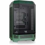 Thermaltake The Tower 300 Racing Green Micro Tower Chassis - Micro Tower - Racing Green - Tempered Glass  SPCC - 3 x Bay - Mini ITX  Micro ATX Motherboard Supported - 8 x Fan(s) Support