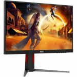 AOC 27G4 27in Class Full HD Gaming LED Monitor - Black  Red - 27in Viewable - Fast IPS - LED Backlight - 1920 x 1080 - 16.7 Million Colors - Adaptive Sync/FreeSync Premium - 300 Nit - 1
