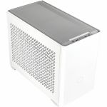 Cooler Master MasterBox NR200P V2 - White  Gray - Steel  Tempered Glass  Galvanized Cold Rolled Steel (SGCC)  Mesh  ABS Plastic - 1 x 4.72in x Fan(s) Installed - Mini ITX Motherboard Su