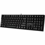 Adesso Multi-OS Mechanical Keyboard With CoPilot AI Hotkey - Cable Connectivity - USB Interface - 104 Key Multimedia  Windows Key  CoPilot  Play/Pause  Stop  Previous Track  Next Track