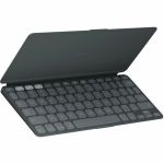 Logitech Keys-To-Go 2 Portable Wireless iPad Keyboard With Built-in Cover  Slim and Compact Wireless Keyboard for iPad  iPhone  Mac  and Apple TV  Easily Switch Between Devices (Graphit