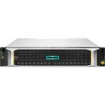 HPE MSA 2062 10GbE iSCSI SFF Storage - 24 x HDD Supported - 2 x HDD Installed - 3.84 TB Installed HDD Capacity - 24 x SSD Supported - 0 x SSD Installed - Clustering Supported - 2 x iSCS