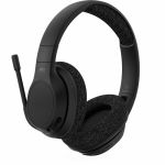 Belkin SoundForm Adapt Wireless Over-Ear Headset  Headphones for Work  Play  Gaming  & Travel with Built-in Boom Microphone - Compatible with iPhone  iPad  Galaxy  and More - Black - Ov