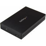 StarTech S251BU31315 2.5in USB-C Hard Drive Enclosure USB 3.1 Type C with USB-C and USB-A Cable USB 3.0 HDD Enclosure