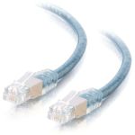 C2G 28721 7ft RJ11 High Speed Internet Modem Cable RJ-11 Male to RJ-11 Male Transparent Blue