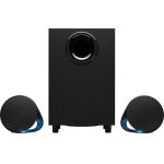 Logitech 980-001300 LIGHTSYNC G560 2.1 Bluetooth Speaker System - 240 W RMS - Black - 40 Hz to 18 kHz - DTS:X 3D Surround Sound