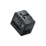 Mcdodo CH-4120 2.1A Fast Charging Universal Travel Adapter Black