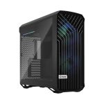 Fractal Design FD-C-TOR1A-04 Torrent Black RGBE-ATX Computer Case Tempered Glass Window High-Airflow Mid Tower