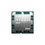 AMD Ryzen 5 7600 Desktop Processor 6 Cores12 Threads 4.0GHz Base Clock 5.2GHz Max Boost Tray 100-000001015