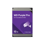 WD WD121PURP 12TB 3.5in Purple Pro Smart Video Hard Drive 256MB Cache 7200rpm 245MB/s Transfer Rate