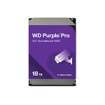 WD WD181PURP 18TB  Purple Pro Smart Video Hard Drive 512MB Cache 3.5in SATA 7200RPM up to 272MB/s Transfer Rate