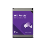 WD WD23PURZ Purple 2TB 3.5in Surveillance HDD SATA 6.0GB/s 256MB Cache 5400RPM