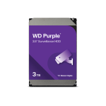 WD WD33PURZ 3TB Purple Surveillance Hard Drive 3.5in SATA 256MB Cache up to 175MB/s Transfer Rate