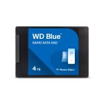 WD WDS400T3B0A Blue SA510 4TB SATA Solid State Drive 2.5in/7mm 560MB/s Reads 520MB/s Writes 600TBW