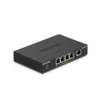 Netgear GS305PP-300NAS 5-Port Gigabit Ethernet Unmanaged PoE Switch with 4 x PoE+ @ 83W Desktop or Wall Mount