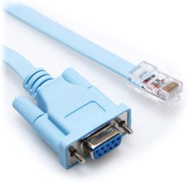 7ft (2m) USB C (Male) to RJ45 (Male) Console Cable, Blue -  Europe