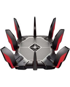 TP-Link Archer AX11000 Tri-Band Wi-Fi 6 Router 8x LAN Ports 4.8Gbps Wi-Fi 2.4/5GHz Wi-Fi 6 802.11ax Black/Red