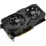 ASUS DUAL-RTX2060-O6G-EVO Dual RTX 2060 OC Edition EVO 6GB GDDR6 1x DVI-D 2x HDMI 2.0b 1x DisplayPort 1.4 4 Maximum Displays