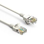 Cat6a SLIM UTP 30AWG Cable 1ft White