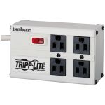 Tripp Lite by Eaton 4 outlets  6ft cord  2200 joules  All-metal housing - Isobar Surge Suppressor - Receptacles: 4 x NEMA 5-15R - 3330J