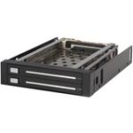 Startech 3.5in Tray-Less Dual 2.5in SATA HS Bay (HSB220SAT25B)