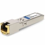 AddOn HP J8177C Compatible TAA Compliant 10/100/1000Base-TX SFP Transceiver (Copper  100m  RJ-45) - 100% compatible and guaranteed to work