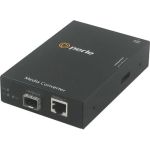 Perle S-1000-SFP Gigabit Ethernet Managed Media Converter - 1 x Network (RJ-45) - 10/100/1000Base-T - 1.0 x Expansion Slots - 1 x SFP Slots - External