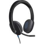 Logitech 981-000510 H540 USB Headset Stereo Over-the-head Binaural Semi-open