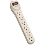 Tripp Lite by Eaton Industrial Power Strip  6-Outlet  4 ft. (1.2 m) Cord - NEMA 5-15P - 6 x NEMA 5-15R - 4 ft Cord - 15 A Current - 120 V AC Voltage - Gray