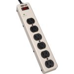 Tripp Lite by Eaton 6-Outlet Industrial Surge Protector  6 ft. (1.83 m) Cord  900 Joules  12.5 in. length - Receptacles: 6 x NEMA 5-15R - 900J