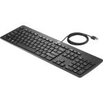 HP USB Slim Business Keyboard - Cable Connectivity - USB Interface