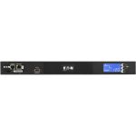 Eaton ATS rack PDU  1U  (2) 5-15P input  1.44 kW max  120V  12A  10 ft cord  Single-phase  Outlets: (10) 5-15R - NEMA 5-15P - 10 x NEMA 5-15R - 120 V AC - 1440 W - Network (RJ-45) - 1U