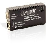 Transition Networks Hardened Mini 10/100/1000 Bridging Media Converter - 1 x Network (RJ-45) - Gigabit Ethernet - 10/100/1000Base-TX  1000Base-X - 1.0 x Expansion Slots - SFP - 1 x SFP