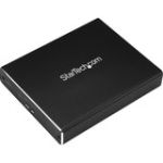 StarTech.com Dual M.2 Enclosure - RAID - M.2 NGFF SATA SSD Enclosure - USB 3.1 (10 Gbps) - USB-C & USB-A External Enclosure - Aluminum - 2 x SSD Supported - Serial ATA/600 Controller0  