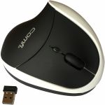 COMFI II WIRELESS ERGONOMIC COMPUTER MOUSE WHITE - Optical - Wireless - White - 1 - USB - 2000 dpi - Scroll Wheel - 5 Button(s) - Right-handed