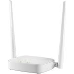 Tenda N301 N300 Wireless Easy Setup Router - 2.40 GHz ISM Band - 2 x Antenna(2 x External) - 37.50 MB/s Wireless Speed - 3 x Network Port - 1 x Broadband Port - Fast Ethernet - VPN Supp