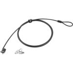 Open Source - Lenovo 57Y4303 Security Cable Lock - Keyed Lock - Black - Galvanized Steel  Zinc Alloy - 5 ft - For Notebook  Desktop Computer  Monitor  Docking Station