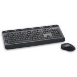 Verbatim Wireless Multimedia Keyboard and 6-Button Mouse Combo - Black - USB Type A Wireless RF - Black - USB Type A Wireless RF - Optical - 6 Button - Scroll Wheel - Black - Multimedia