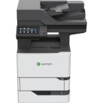 Lexmark MX720 MX722adhe Laser Multifunction Printer-Monochrome-Copier/Fax/Scanner-70 ppm Mono Print-1200x1200 Print-Automatic Duplex Print-350000 Pages Monthly-650 sheets Input-Color Sc