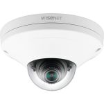 Wisenet XNV-6011W 2 Megapixel HD Network Camera - Monochrome  Color - Dome - MJPEG  MPEG-4 AVC  H.264  H.265 - 1920 x 1080 Fixed Lens - 30 fps - CMOS - Wall Mount  Gooseneck  Pendant Mo