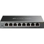 TP-Link TL-SG108S - 8 Port Gigabit Ethernet Switch - Desktop/Wall-Mount - Plug & Play - Fanless - Sturdy Metal - 802.1p/DSCP QoS & IGMP Snooping - Compact Design