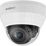 Wisenet QND-8080R 5 Megapixel Indoor Network Camera - Color - Dome - White - 65.62 ft Infrared Night Vision - H.265  H.264  MJPEG  H.264M  H.264H - 2592 x 1944 - 3.20 mm- 10 mm Fixed Le