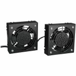 Eaton Tripp Lite Series SmartRack Wall-Mount Roof Fan Kit - Dual 230V High-Performance Fans  210 CFM  3 ft. (0.91 m) Cord  C14 Input - 210 CFM - 50 dB Noise