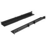 StarTech UNIRAILS1UB 1U 19in Server Rack Rails24-36in Adjustable Depth /Universal 4 Post Network/Server/UPS Equipment Mounting